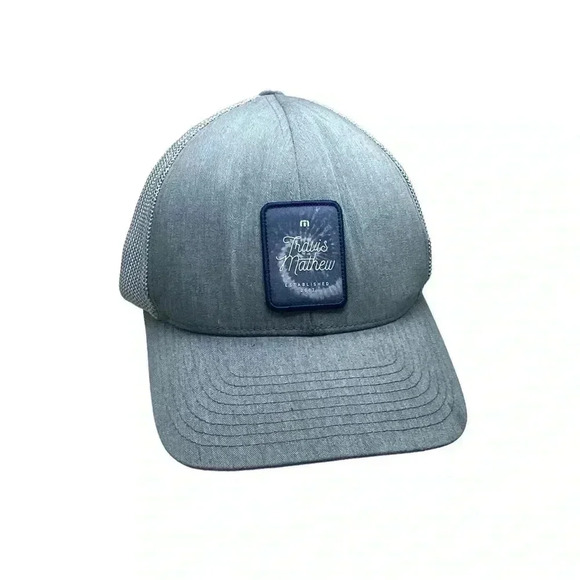 Travis Mathew golf baseball trucker hat flex fit adjustable - Picture 1 of 5